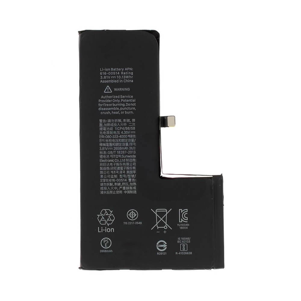 BATTERIA DI RICAMBIO COMPATIBILE IPHONE XS 616-00512 COMPRENSIVO DI MONTAGGIO